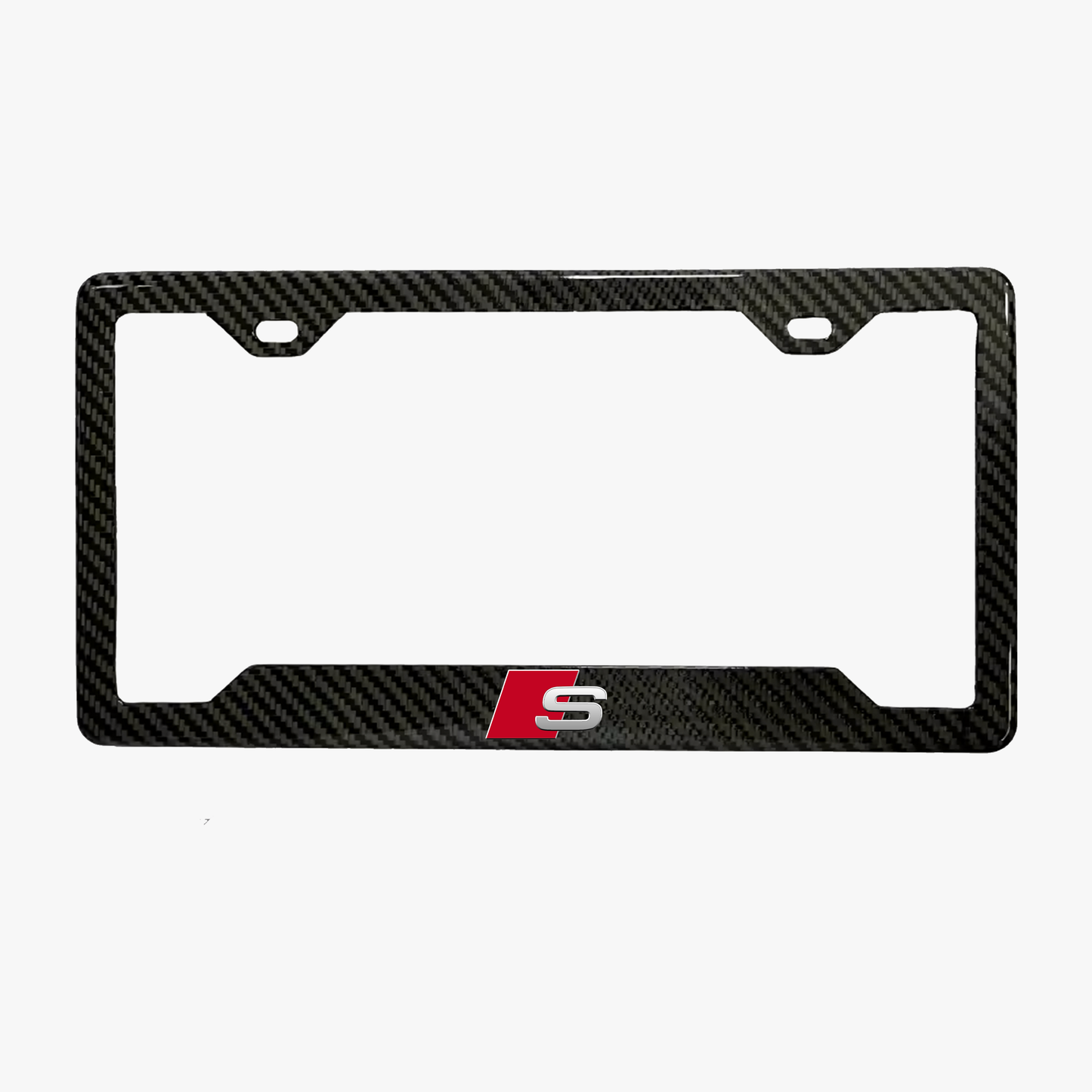Audi S Carbon Carbon Fiber Plate Frame