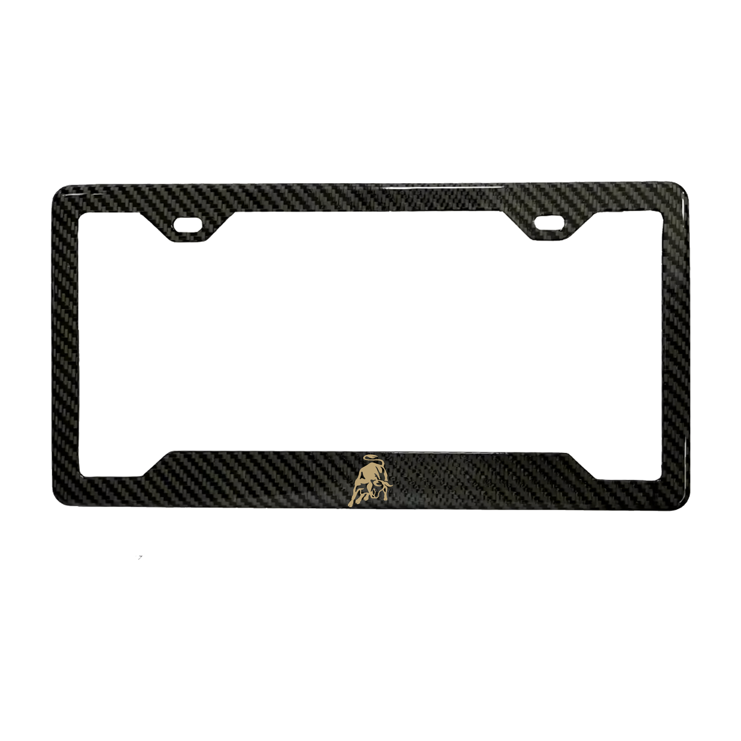 Lamborghini Bull Carbon Fiber Plate Frame