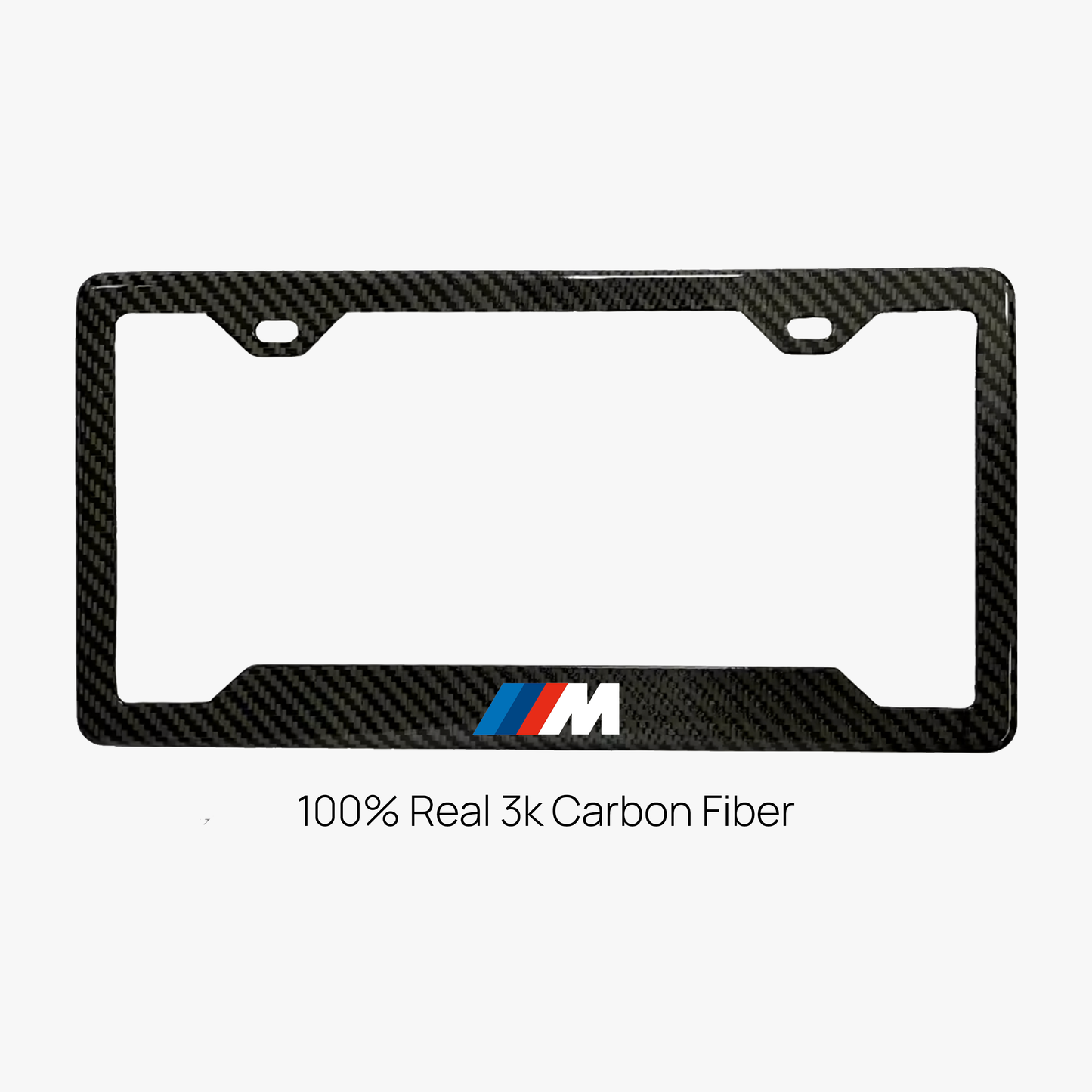 BMW M Carbon Fiber Plate Frame
