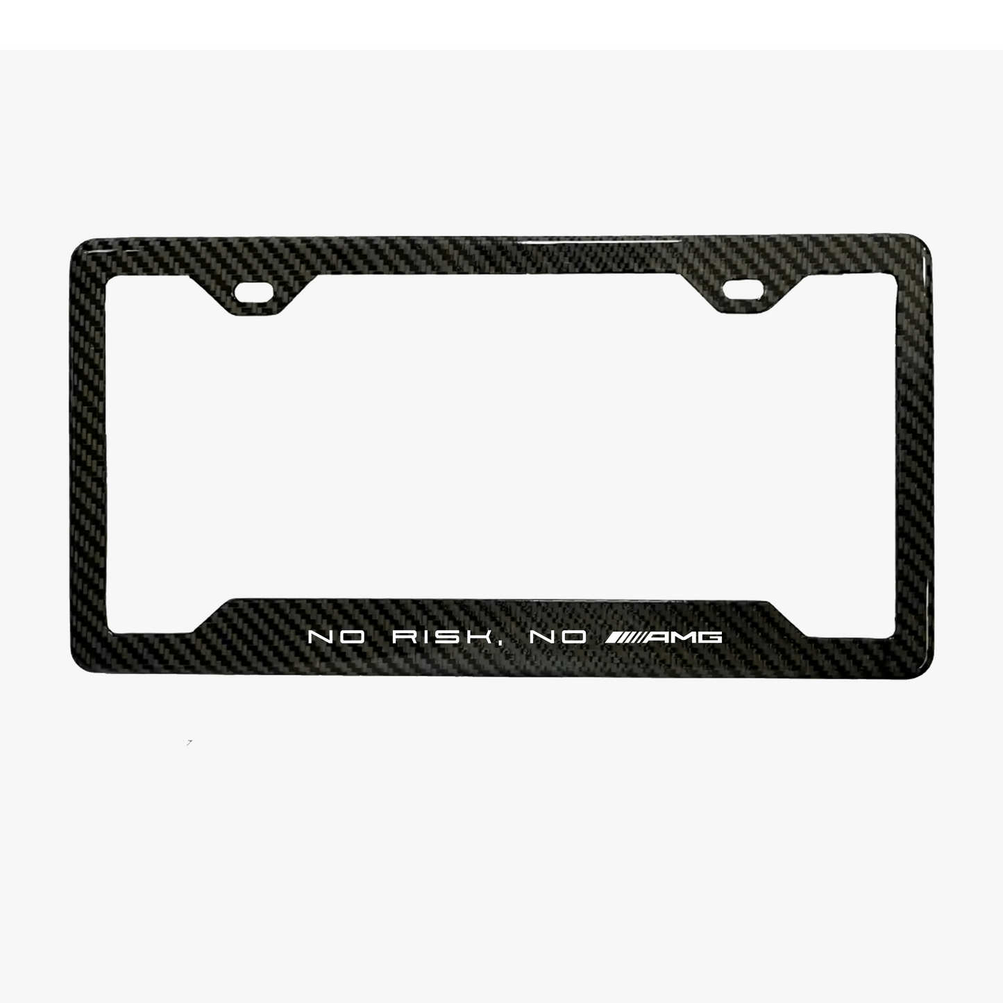 No Risk No AMG Carbon Fiber Plate Frame