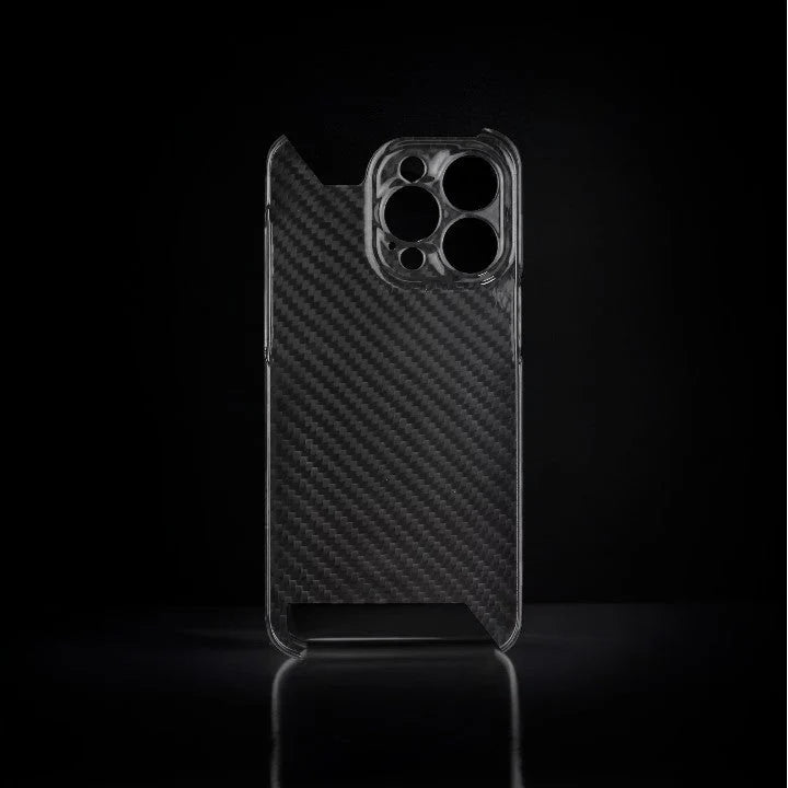 Blue Fragment | Forged Carbon Fiber | iPhone Case | SKELETON SERIES