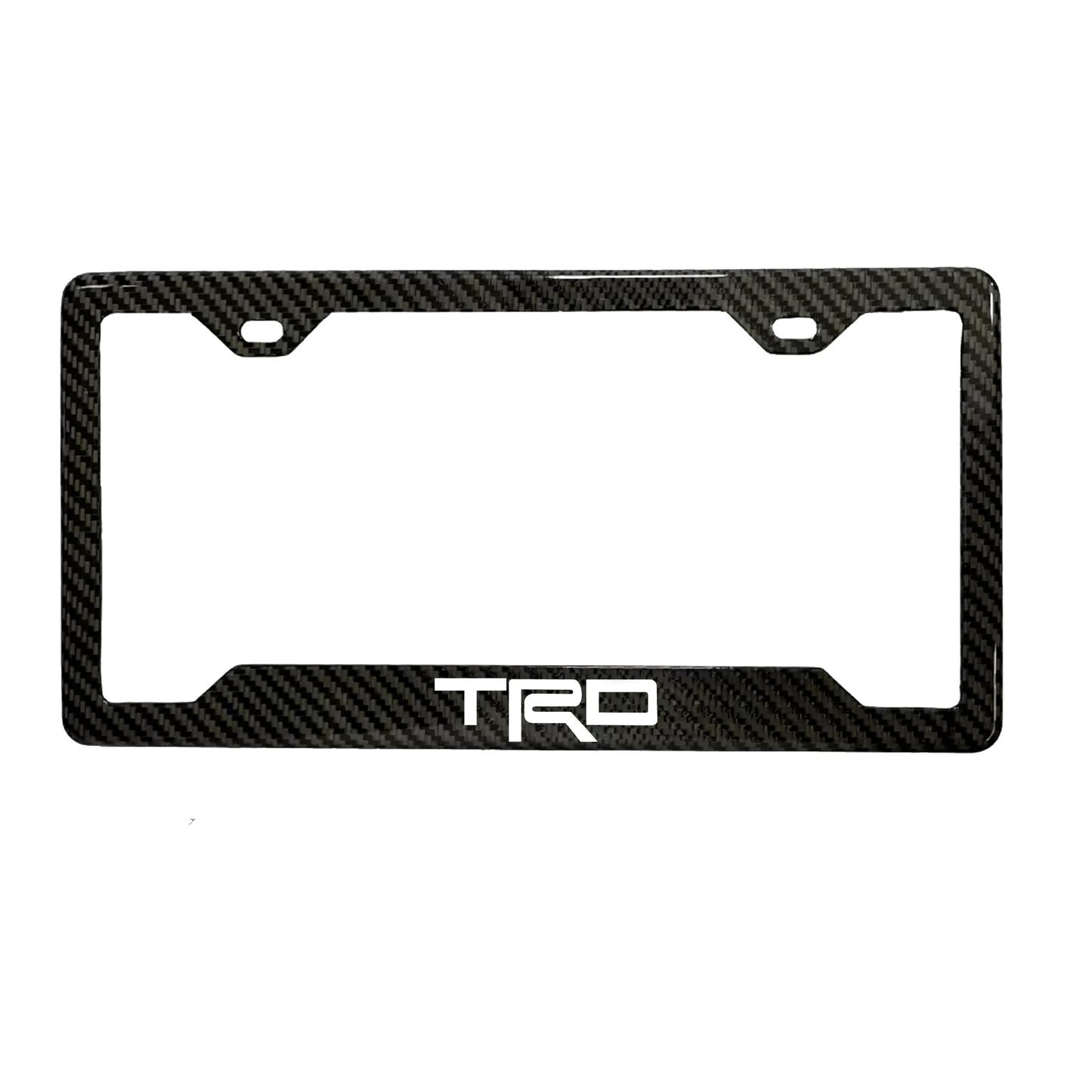 TRD Carbon Fiber Plate Frame