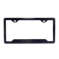3K Twill Carbon Fiber License Plate Frame