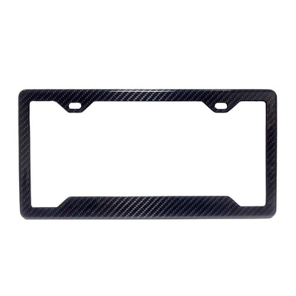 3K Twill Carbon Fiber License Plate Frame