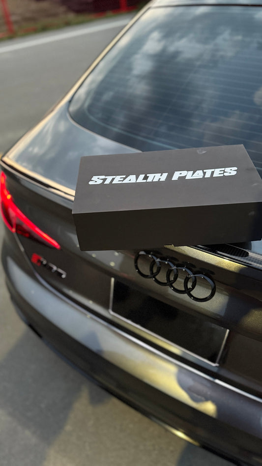 StealthPlates License Plate Cover (Front & Back)