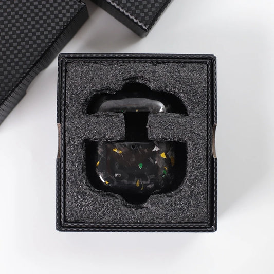AirPods | Real Forged Carbon | Gold Fragment
