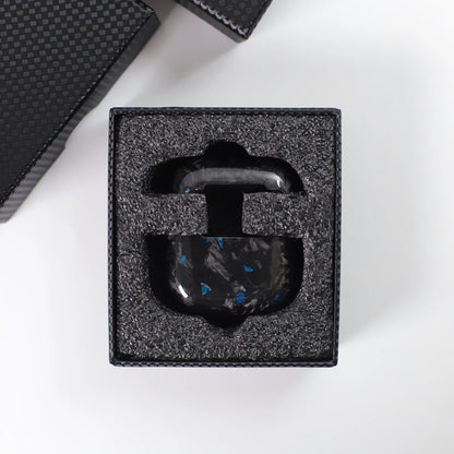 AirPods | Real Forged Carbon | Blue Fragment