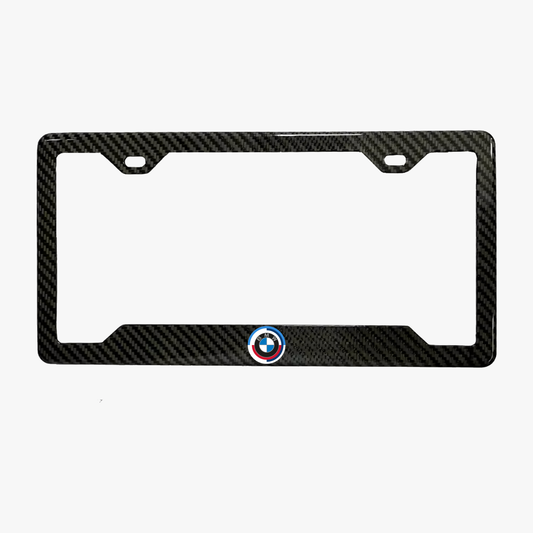 BMW 50th Anniversary Carbon Fiber Plate Frame