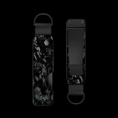 Black Fragment | Forged Carbon Fiber | Key Case