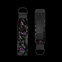 Purple Fragment | Forged Carbon Fiber | Key Case