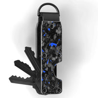 Blue Fragment | Forged Carbon Fiber | Key Case