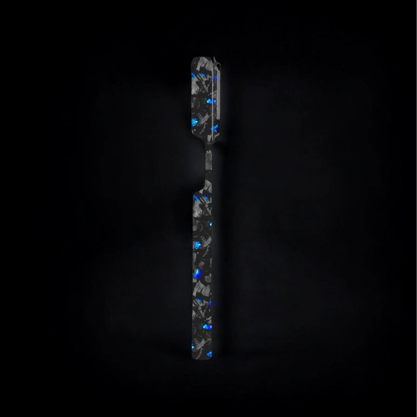 Blue Fragment  | Forged Carbon Fiber | iPhone Case | SKELETON SERIES