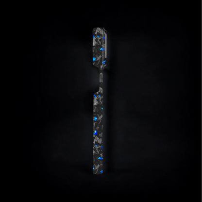 Blue Fragment  | Forged Carbon Fiber | iPhone Case | SKELETON SERIES