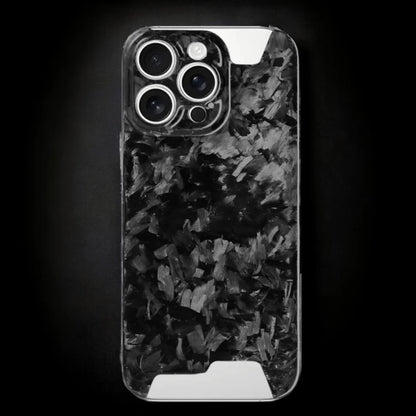 Black Fragment  | Forged Carbon Fiber | iPhone Case | SKELETON SERIES